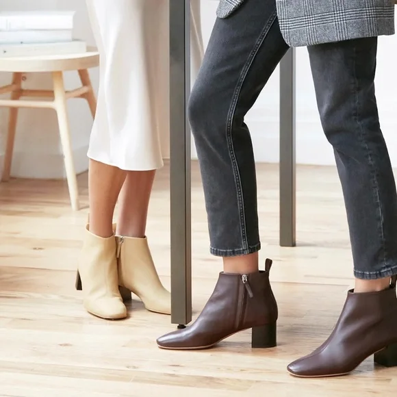 [NIOB] EVERLANE The Day Boot in Ecru. Size 9.5 - Picture 6 of 7